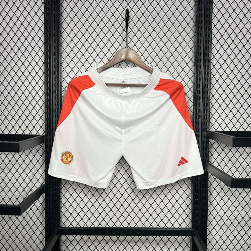 2024/2025  Player Version Manchester United Home Shorts 1:1 Thai Quality