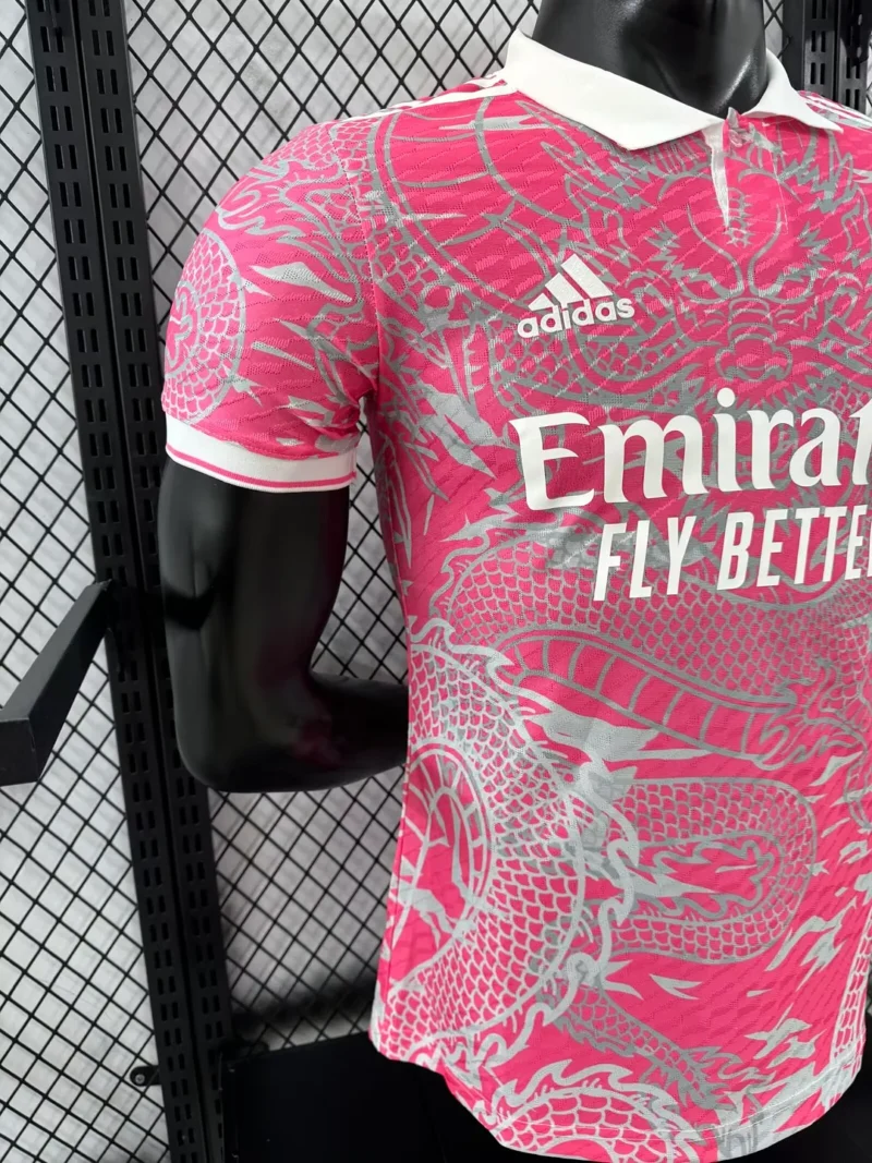2025/2026 Player Version Real Madrid Special Edition Pink  Football Shirt1:1 Thai Quality - Image 6