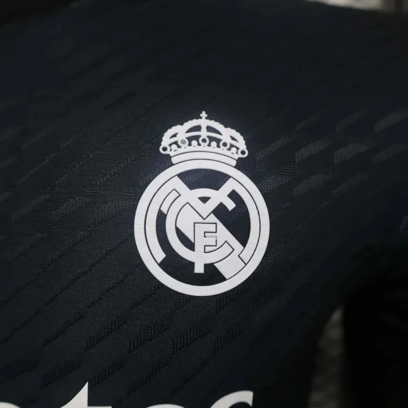 2024/2025 Real Madrid Y-3 Special Edition Black Football Shirt 1:1 Thai Quality - Image 5
