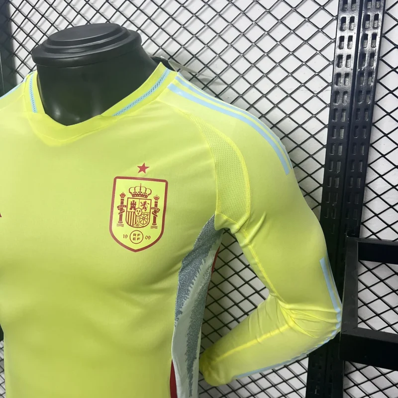 2024 Player Version Spain National Team Away Long Sleeve Football Shirt  1:1 Thai quality - Image 8