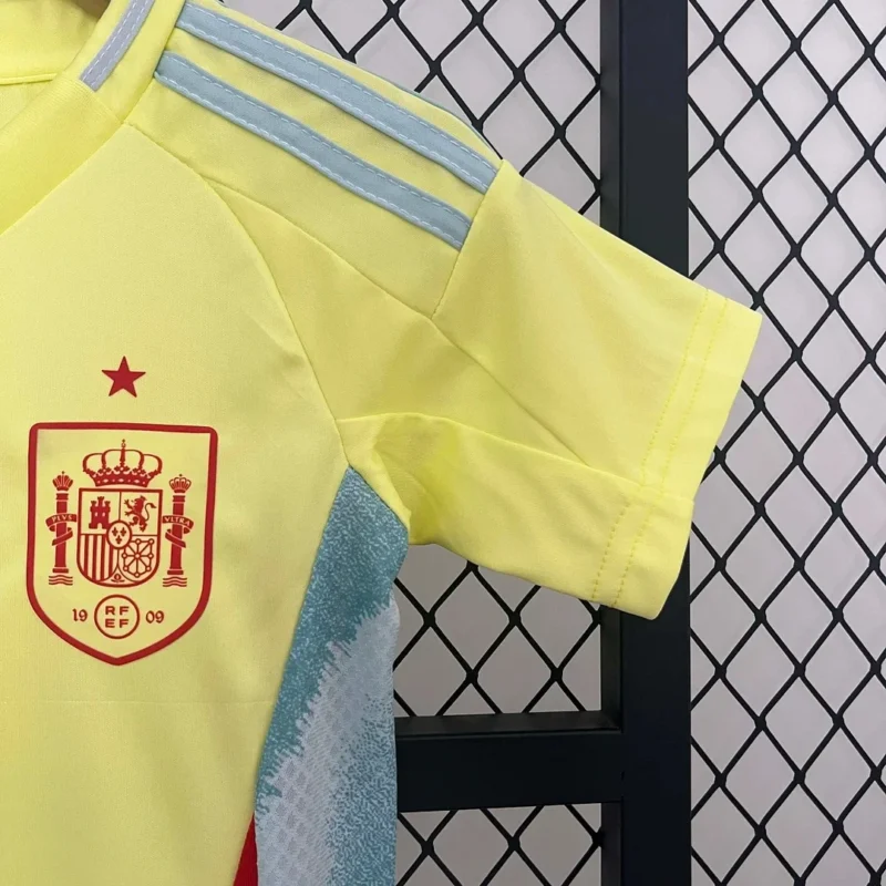 2024 Spain National Team Away Football Shirt 1:1 Thai Quality Kids Size - Image 8