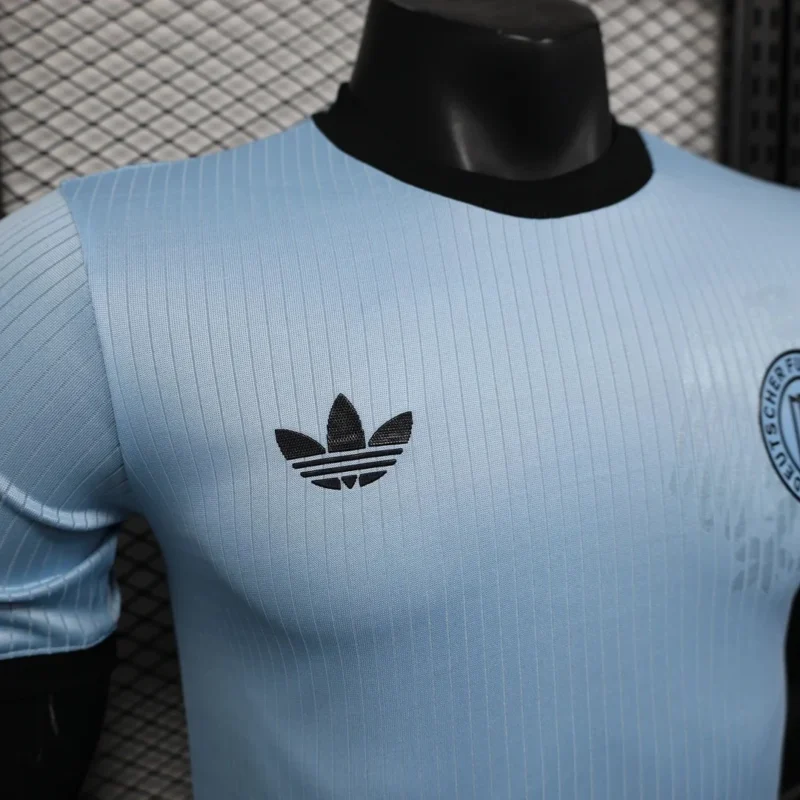 2025 Player Version Germany 125th Anniversary Edition Blue Football Shirt 1:1 Thai Quality - Image 4