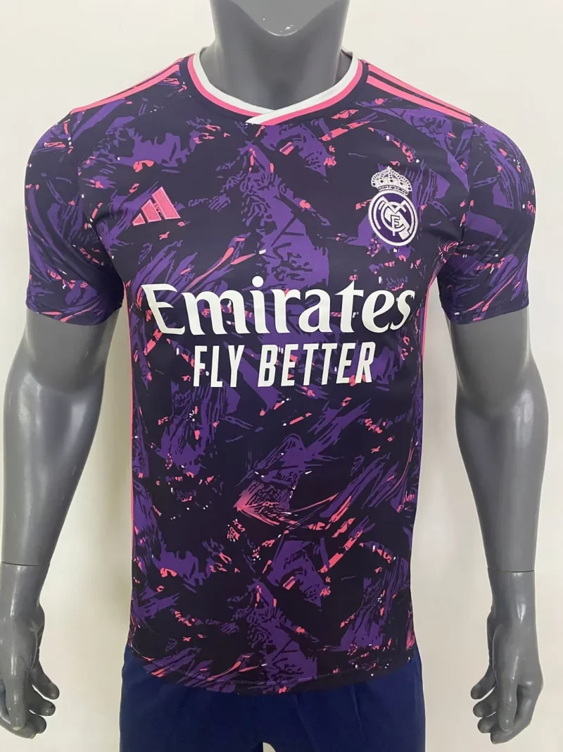 2024/2025 Player Version Real Madrid Special Edition Purple Football Shirt 1:1 Thai Quality