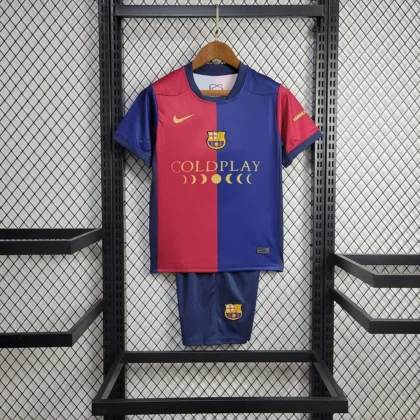 2024/2025 Barcelona Moon Bay  Football Shirt 1:1 Thai Quality Kids Size