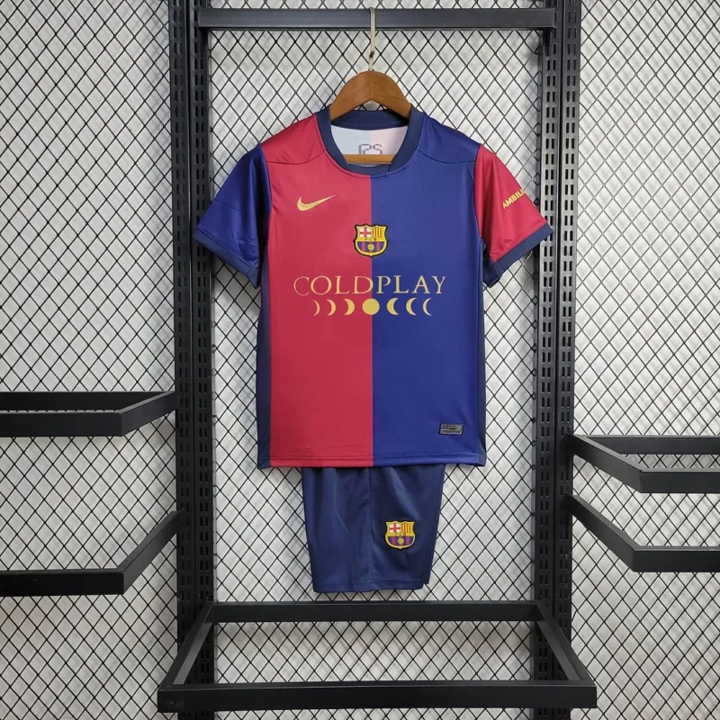 2024/2025 Barcelona Moon Bay  Football Shirt 1:1 Thai Quality Kids Size