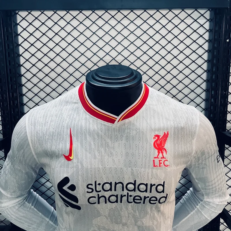 2024/2025 Player Version Liverpool Third Away Long Sleeve Soccer Jersey 1:1 Thai Quality - Image 3