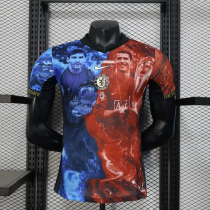 2025/2026 Player Version Chelsea Special Edition Red And Blue Football Shirt 1:1 Thai Quality