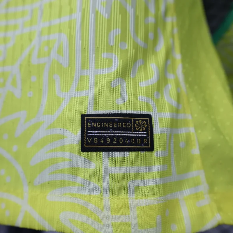 2024 Player Version Brazil Home Long Sleeve Soccer Jersey 1:1 Thai Quality - Image 8