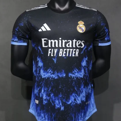2024/2025  Player Version Real Madrid Ocean Blue Special Edition Football Jersey 1:1 Thai Quality