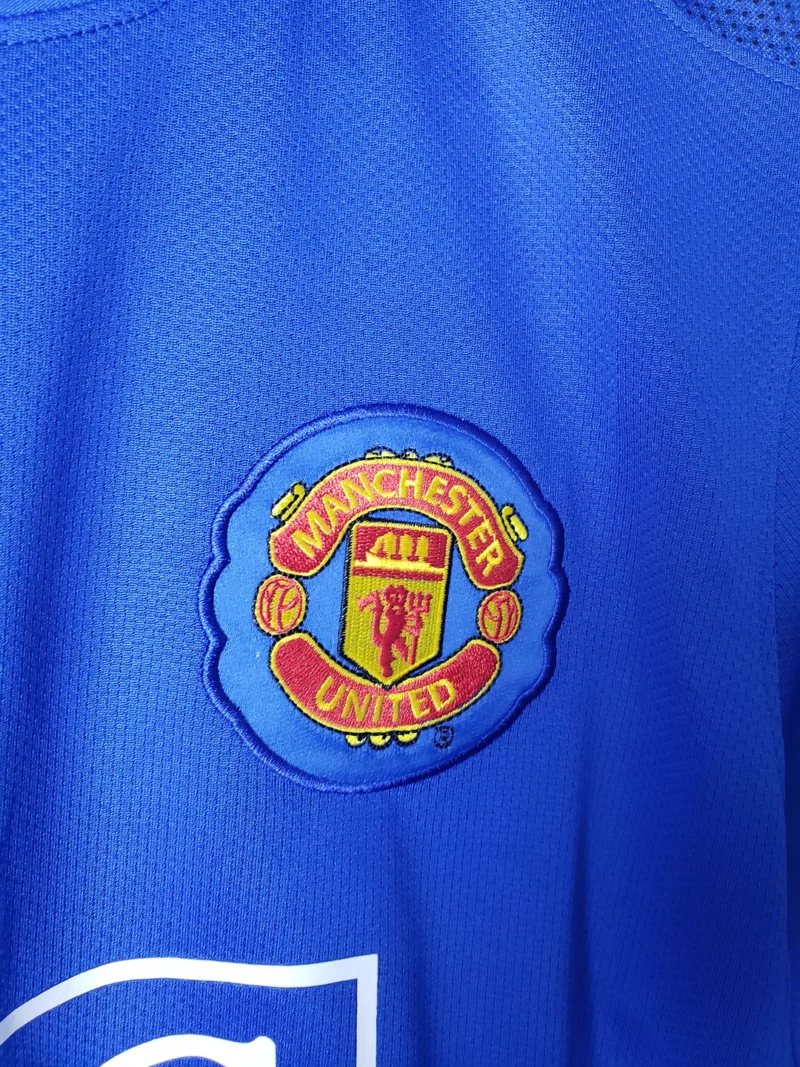 2007/2008 Retro Manchester United Football Shirt Away 1:1 Thai Quality - Image 5
