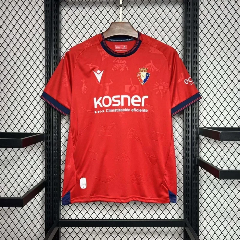 2024/2025 Osasuna Home Football Shirt 1:1 Thai Quality
