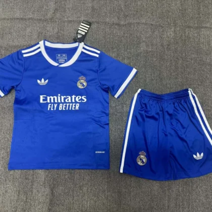 2025/2026 Real Madrid Third Away Football Shirt1:1 Thai Quality Kids Size
