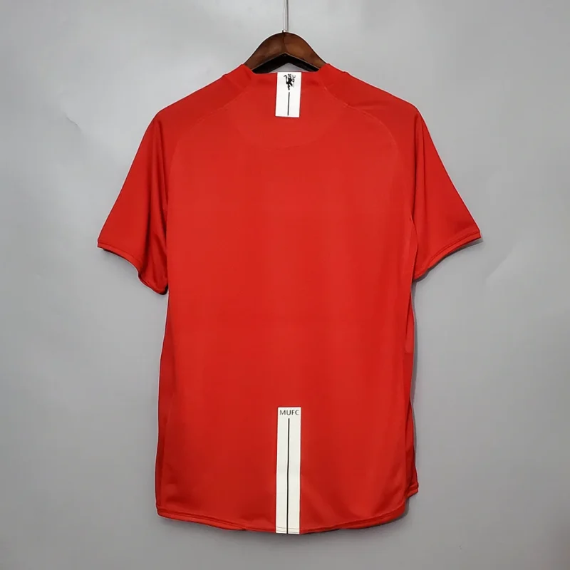 2007/2008 Retro Manchester United Home Champions League Edition Football Shirt 1:1 Thai Quality - Image 2