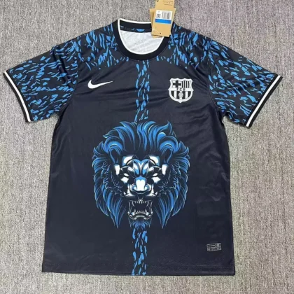 2024/2025 Barcelona Lion Head Special Edition Blue Football Shirt 1:1 Thai Quality