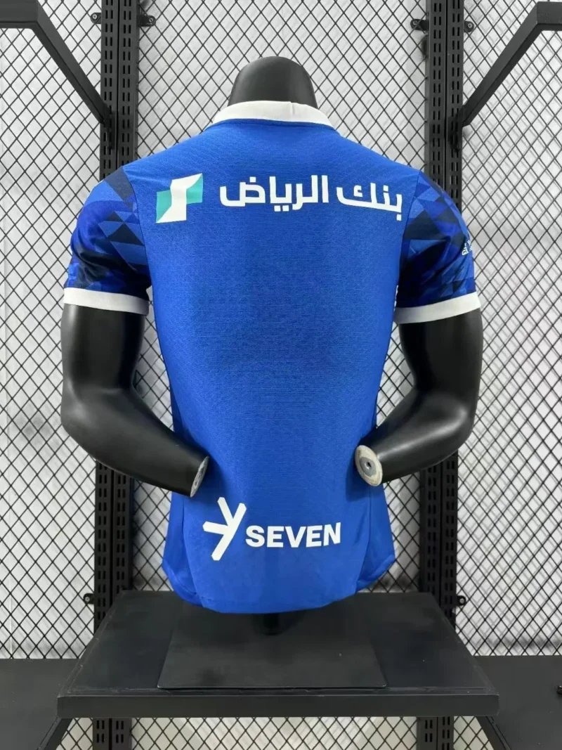 2024/2025 Player Version Al-Hilal Saudi Arabia Home Football Shirt 1:1 Thai Quality - Image 2