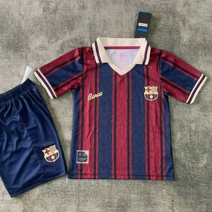 2025/2026 Barcelona 125th Anniversary Edition Football Shirt 1:1 Thai Quality Kids Size
