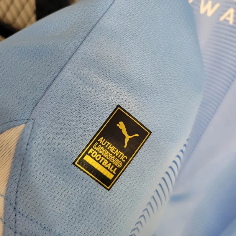 2023/2024 Manchester City Home Football Shirt 1:1 Thai Quality Kids Size - Image 11