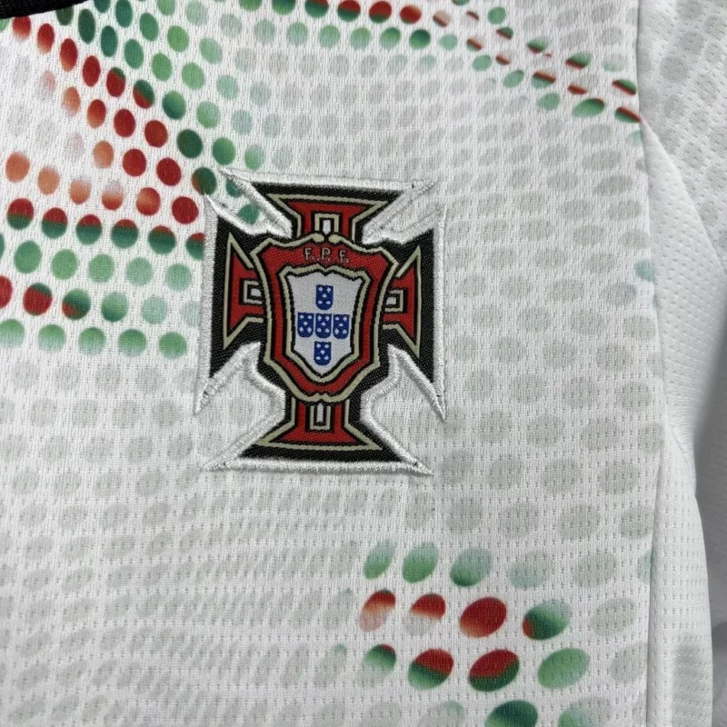 2025 Portugal Away Football Shirt 1:1 Thai Quality Kids Size - Image 4
