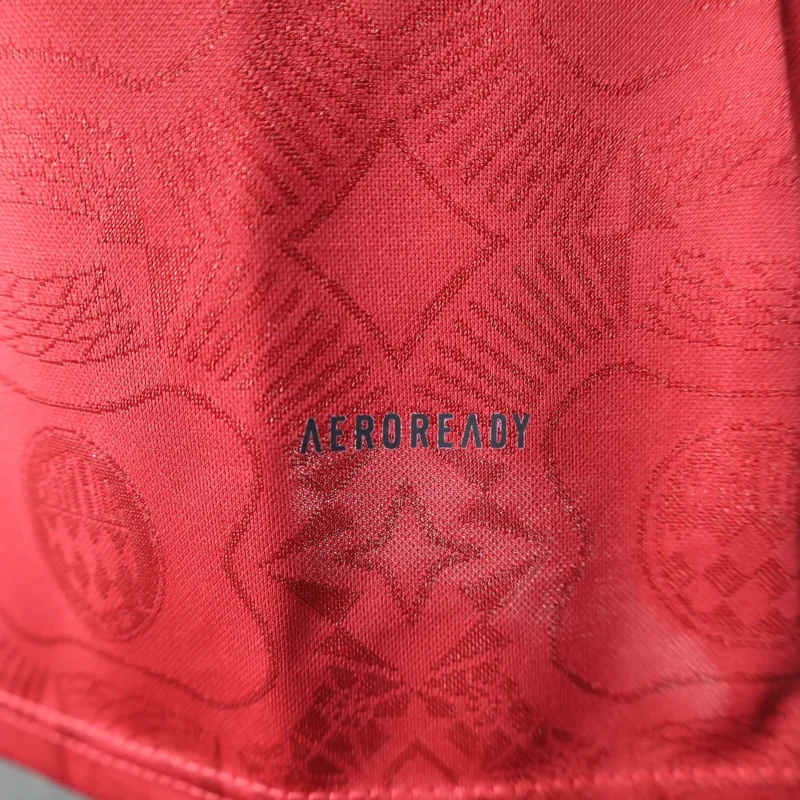 2025/2026 Player Version Bayern Munich 125th Anniversary Edition Red Long Sleeve Football Shirt 1:1 Thai Quality - Image 10