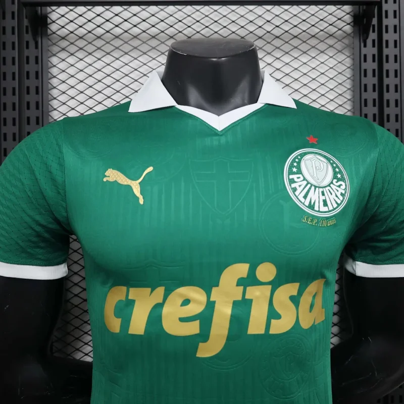2024/2025 Player Version Palmeiras Home Football Jersey 1:1 Thai Quality - Image 3