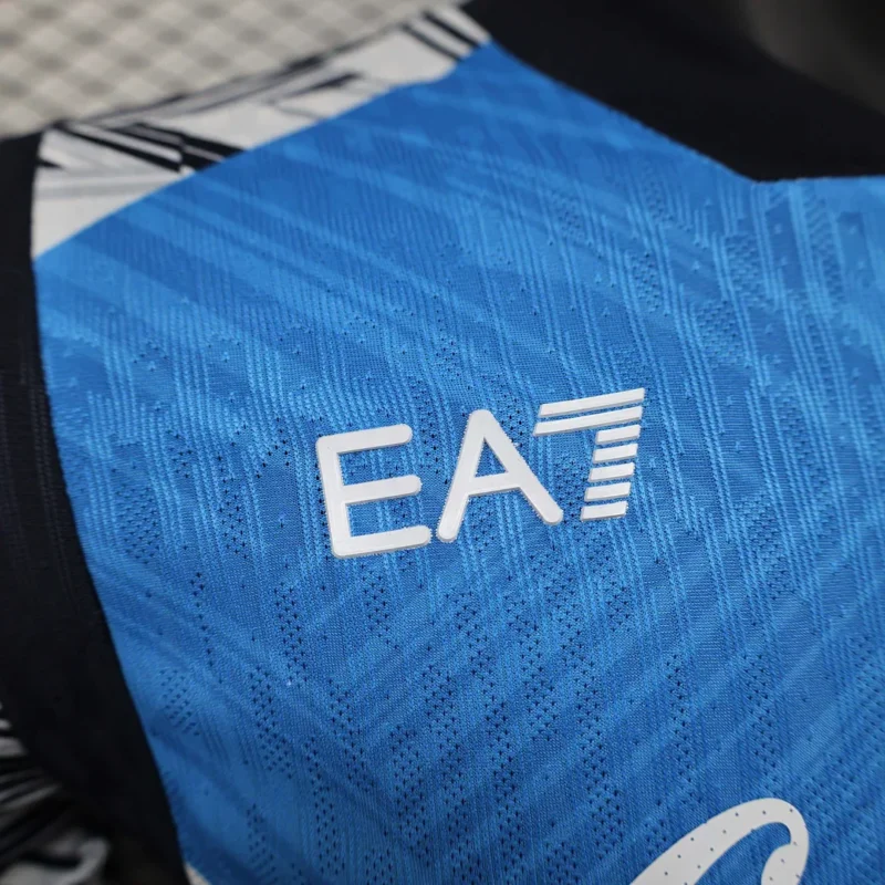 2024/2025 Player Version Napoli Pre-Match Training Suit Soccer Jersey 1:1 Thai Quality - Image 6
