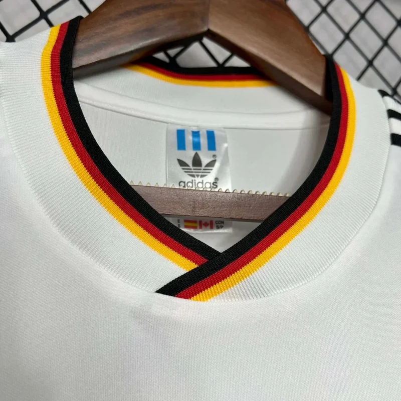 1986 Retro Germany Home Soccer Jersey 1:1 Thai Quality - Image 6