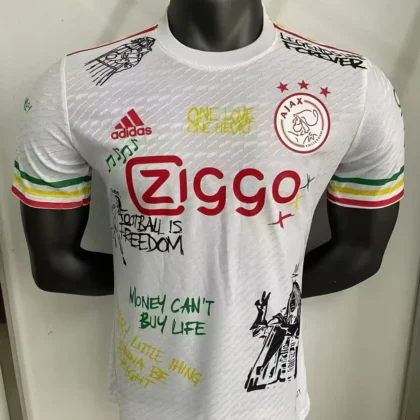2025/2026 Player Version Ajax Special Edition White Football Shirt 1:1 Thai Quality