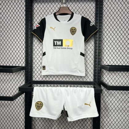 2024/2025 Valencia Home Football Shirt 1:1 Thai Quality Kids Size