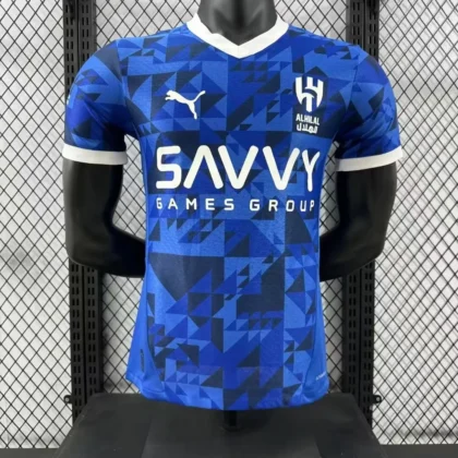 2024/2025 Player Version Al-Hilal Saudi Arabia Home Football Shirt 1:1 Thai Quality
