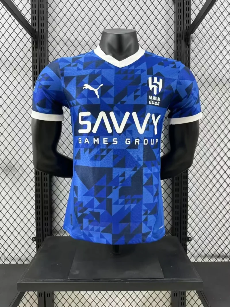 2024/2025 Player Version Al-Hilal Saudi Arabia Home Football Shirt 1:1 Thai Quality