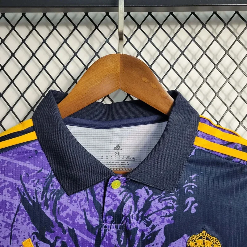 2023/2024 Real Madrid Purple Special Edition Football Shirt - Image 8