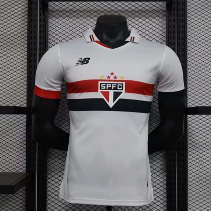 2024/2025 Player Version São Paulo Home Jersey 1:1 Thai Quality