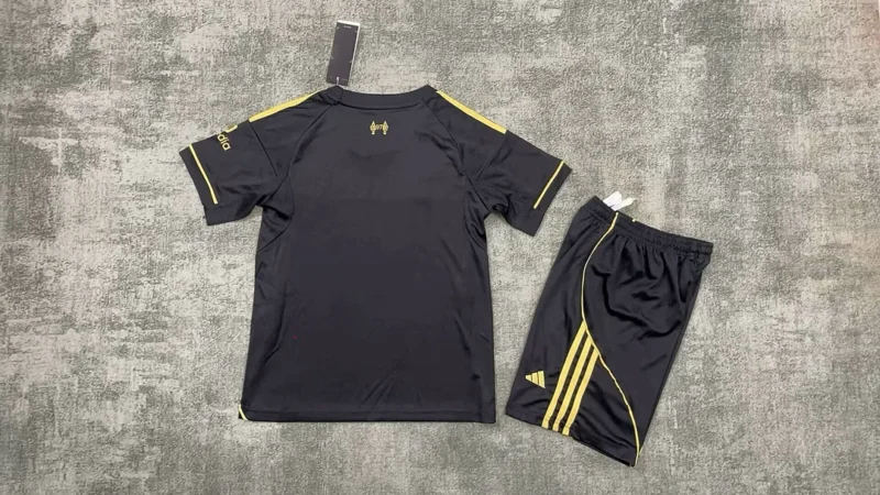 2025/2026 Liverpool Special Edition Black Soccer Jersey 1:1 Thai Quality Kids Size - Image 2