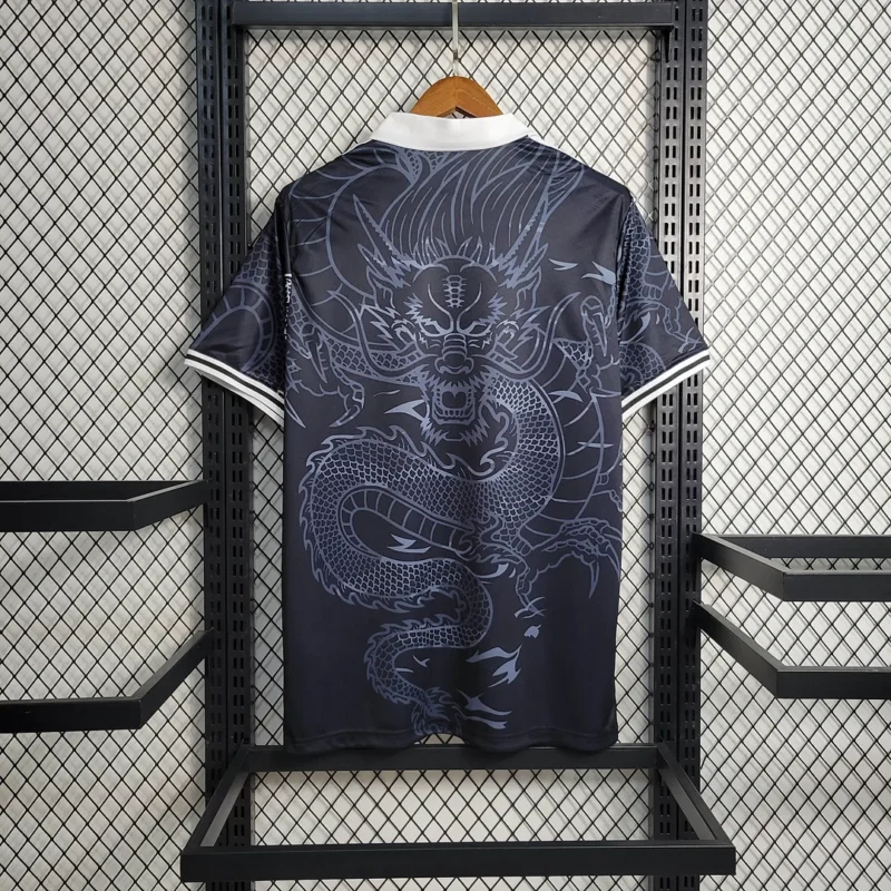 2023/2024 Real Madrid Chinese Dragon Black Football Shirt - Image 2
