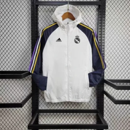2024/2025 Real Madrid Windbreaker Football Jersey 1:1 Thai Quality
