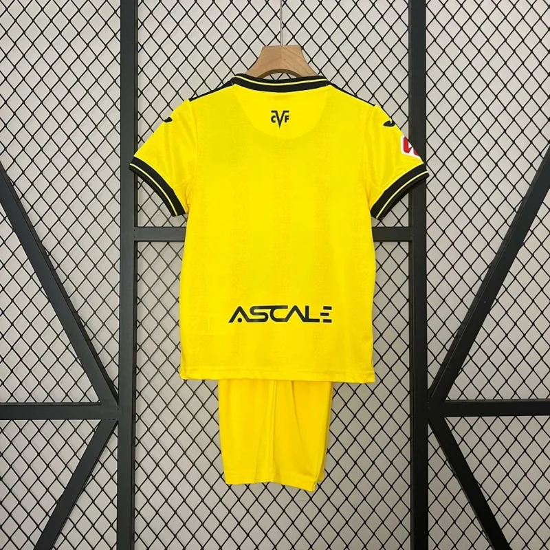 2024/2025 Villarreal Home Football Shirt 1:1 Thai Quality Kids Size - Image 2