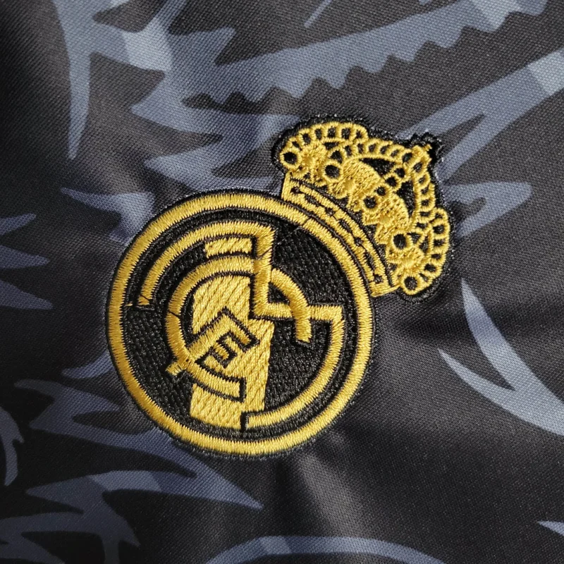 2023/2024 Real Madrid Chinese Dragon Black Football Shirt - Image 5