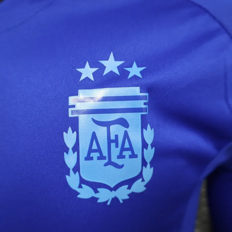 2024 Player Version Argentina Away Long Sleeve Football Shirt 1:1 Thai Quality - Image 4