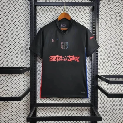 2024/2025 Barcelona Away Limited Edition TRAVIS SCOTT Football Shirt 1:1 Thai Quality