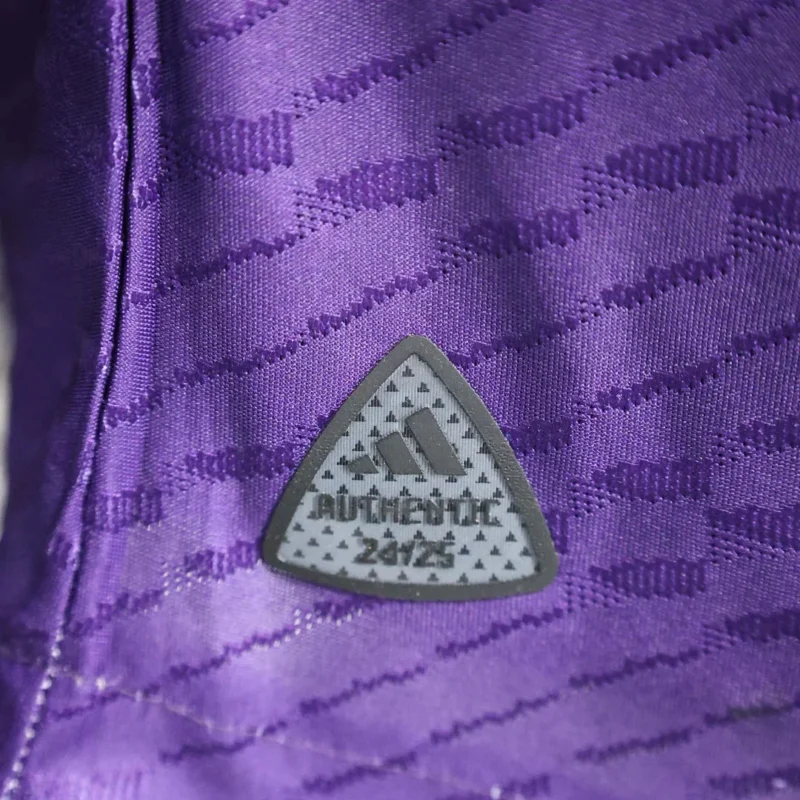 2024/2025 Player Version Real Madrid Y-3 Special Edition Purple Football Shirt 1:1 Thai Quality - Image 3