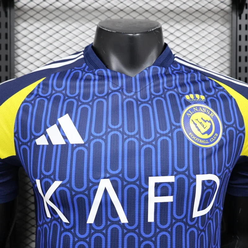 2024/2025 Player Version Al-Nassr Away Football Shirt 1:1 Thai Quality - Image 3