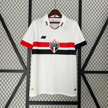 2024/2025 São Paulo Home Soccer Jersey 1:1 Thai Quality