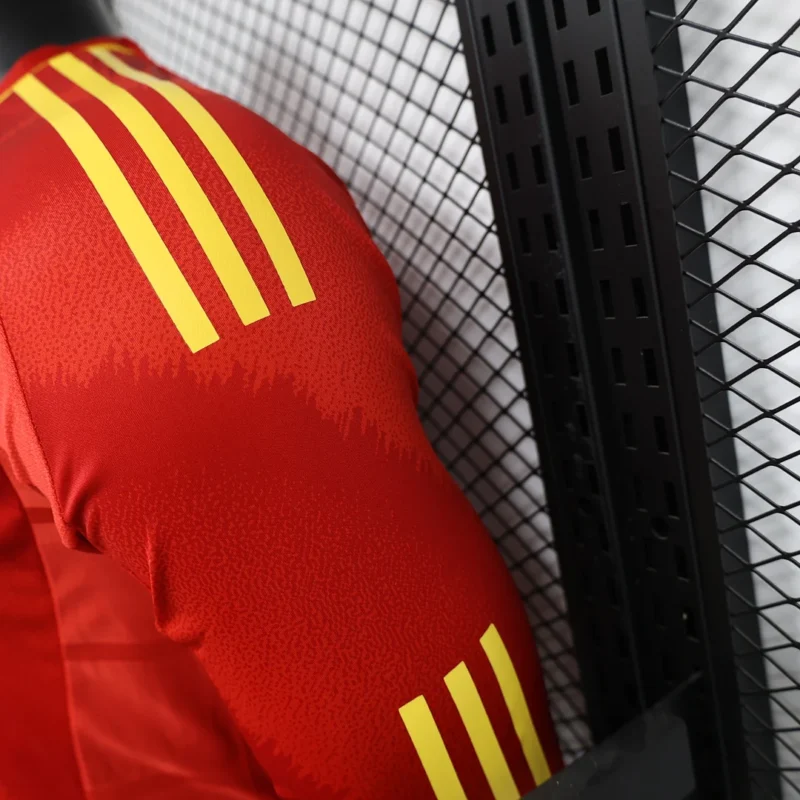 2024 Player Version Spain National Team Home Long Sleeve Football Shirt  1:1 Thai quality - Image 7