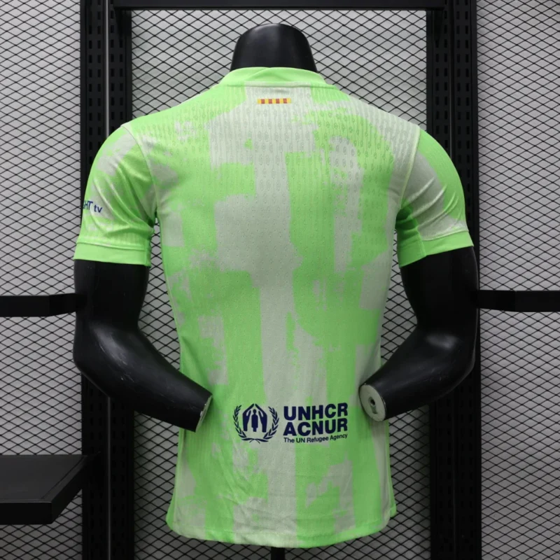 2024/2025 Player Version Barcelona Third Away Football Shirt 1:1 Thai Quality (With Sponsor) - Image 2