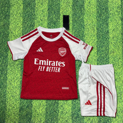 2025/2026 Arsenal Home Football Shirt 1:1 Thai Quality Kids Size