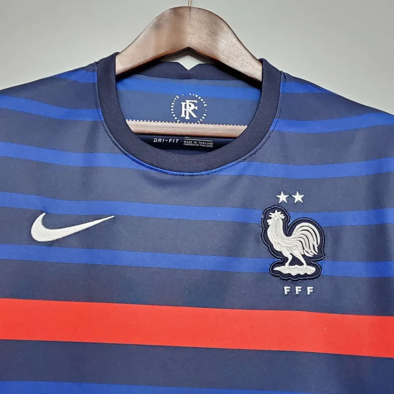 2020 Football Shirt France Blue Home - Image 3