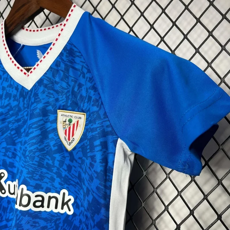 2024/2025 Athletic Bilbao Away Football Shirt 1:1 Thai Quality Kids Size - Image 6