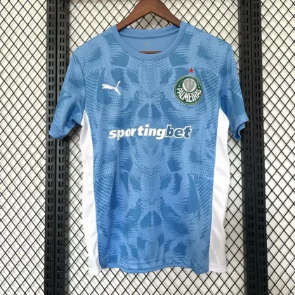 2025/2026 Palmeiras Goalkeeper Blue Football Jersey 1:1 Thai Quality