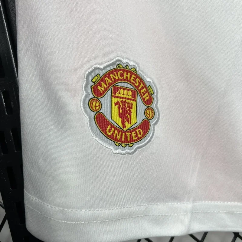 2024/2025  Player Version Manchester United Home Shorts 1:1 Thai Quality - Image 3