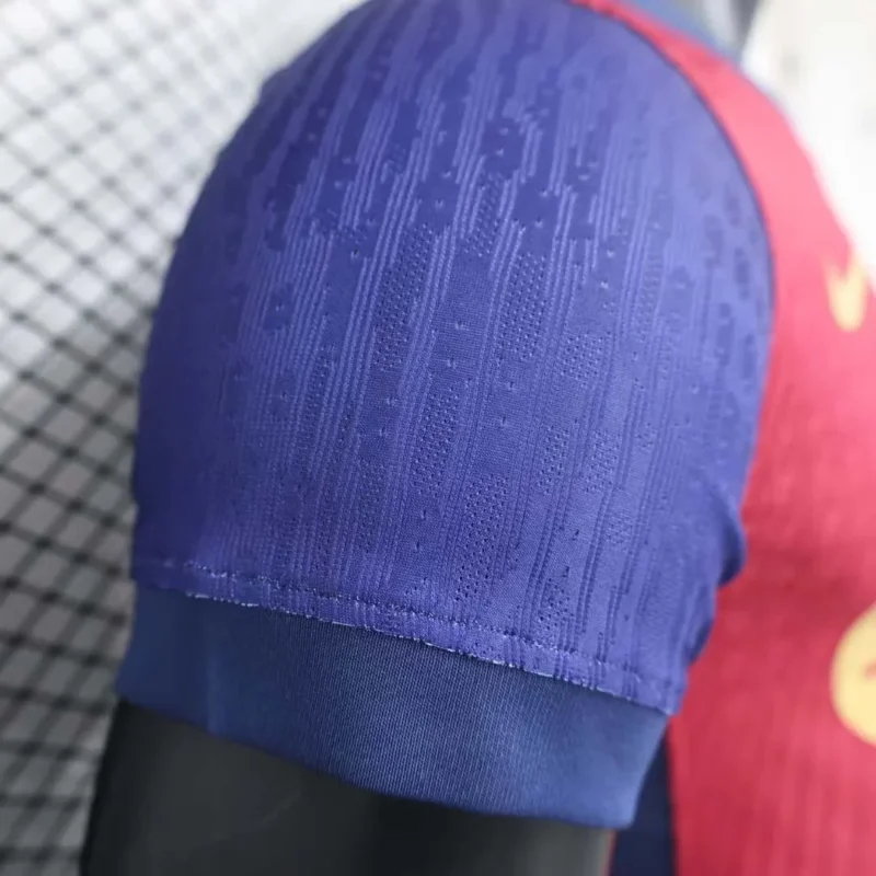2024/2025 Player Version Barcelona Home Football Shirt 1:1 Thai Quality (With Sponsor) - Image 7